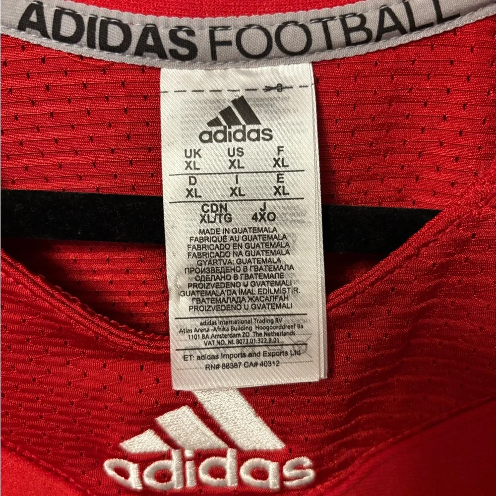 NWT‎ Adidas Football jersey XL